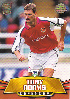 Tony Adams Arsenal 2002 Topps Premier Gold #A8